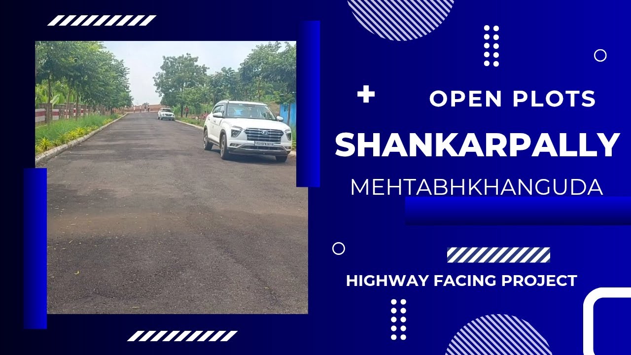 HMDA Approved Open Plots for Sale in Shankarpally Town | Inside RRR Junction, Mobility Valley | Hyd