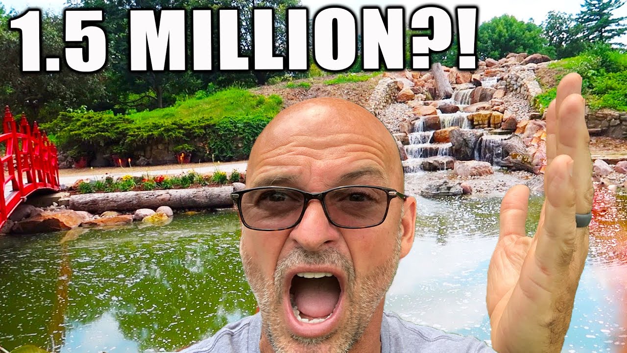 Massive POND RENOVATION Reveal: 1.5 MILLION Pounds of Stone Used – Part 4