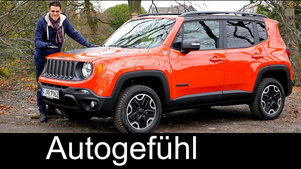 All-new Jeep Renegade FULL REVIEW test driven 2016 neuer SUV - Autogefühl