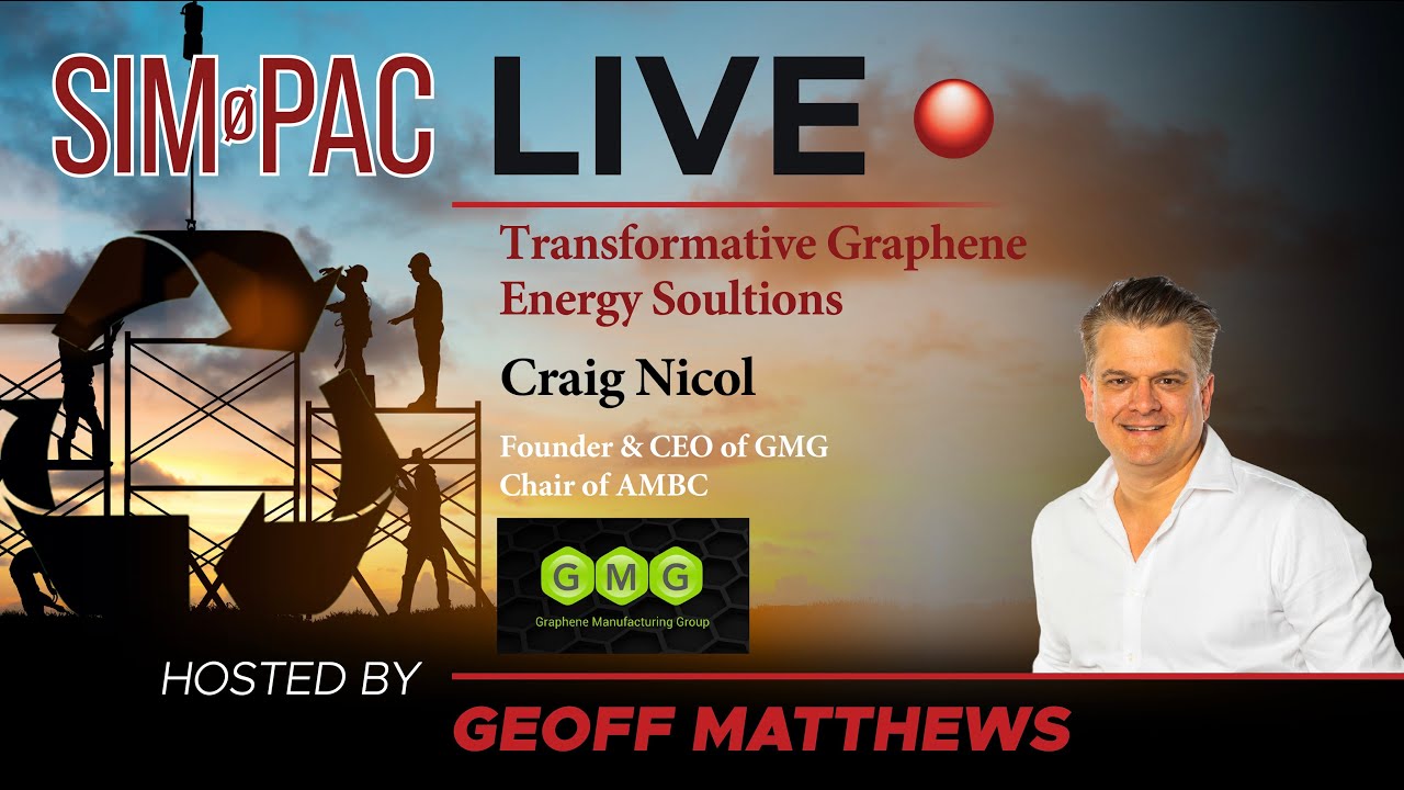 Craig Nicol, Founder, MD & CEO, Graphene Manufacturing Group (GMG), Chair of the (AMBC).