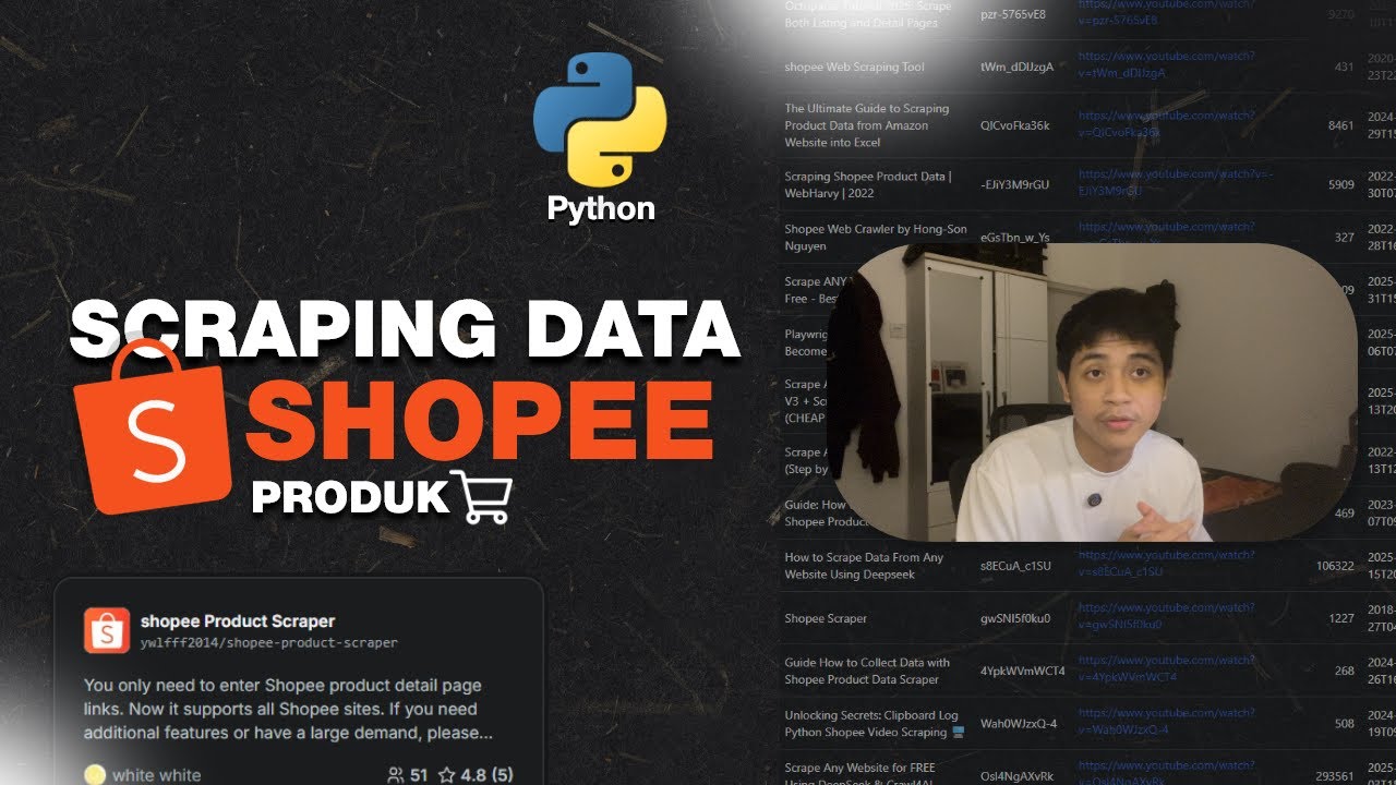 Shopee Data Scraping Tutorial | Easily Extract Hundreds of E-Commerce Products