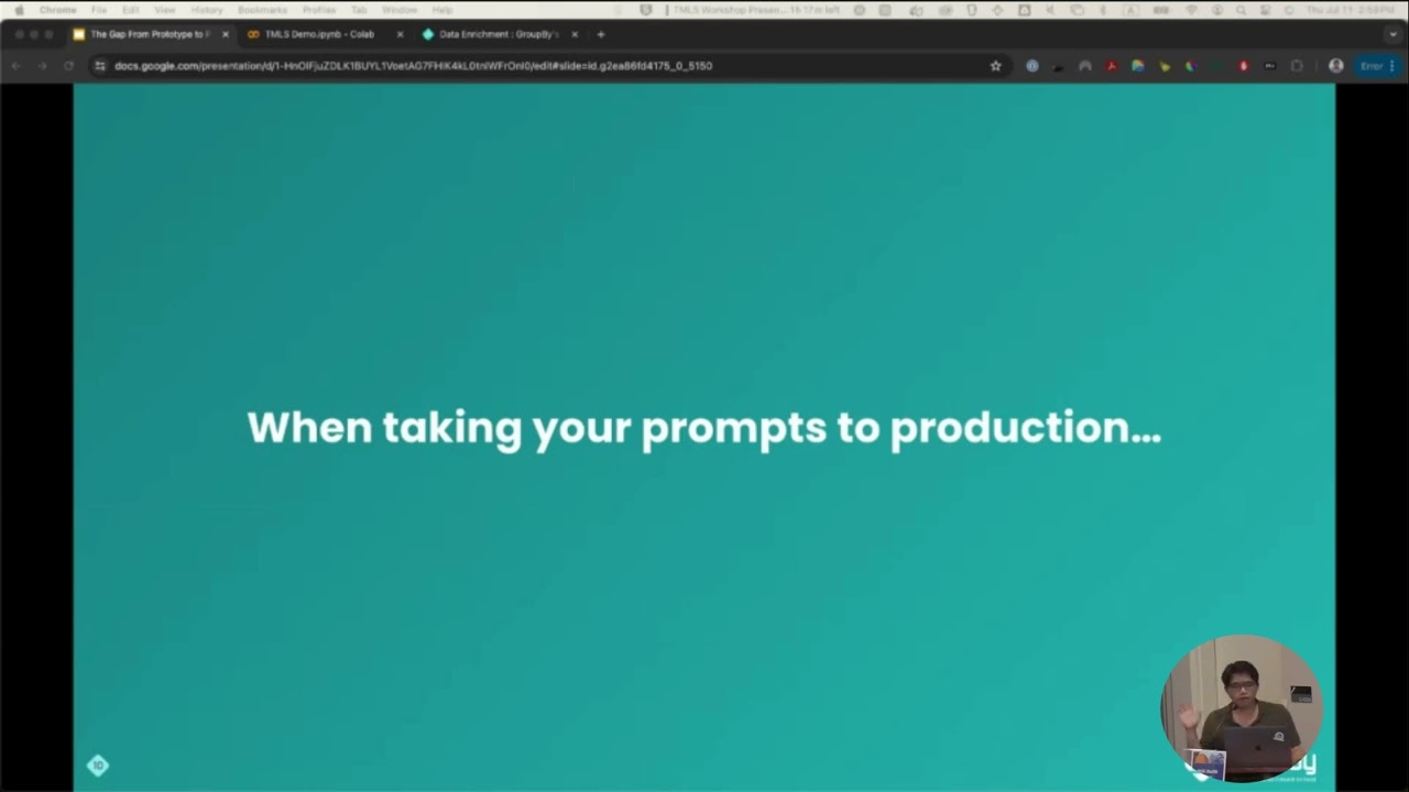 The Gap From Prototype to Production
