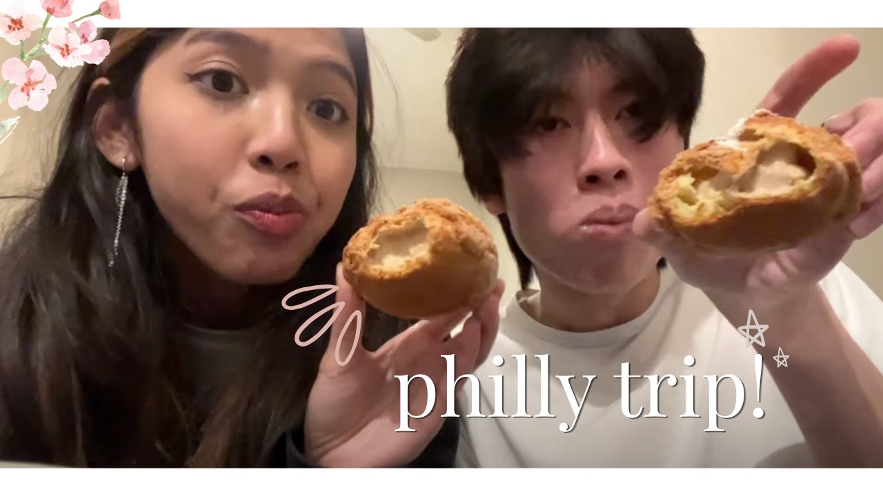philly vlog 🚅 visiting friends at upenn, eating food and king of prussia mall