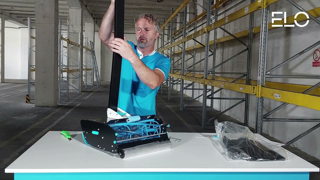 Sestavení řídítek vřetenové sekačky | ELO 1