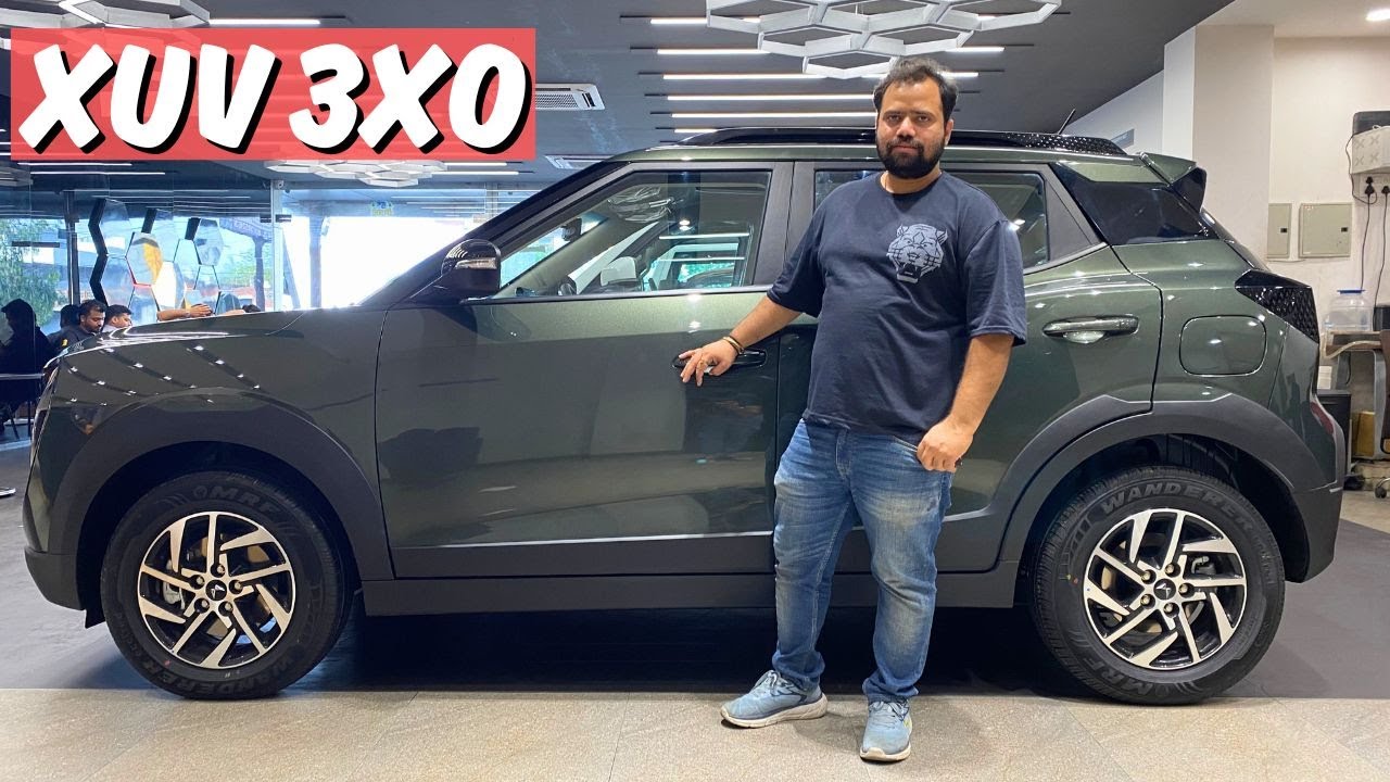Military Green 🔥 MAHINDRA XUV 3XO AX5 MT DIESEL