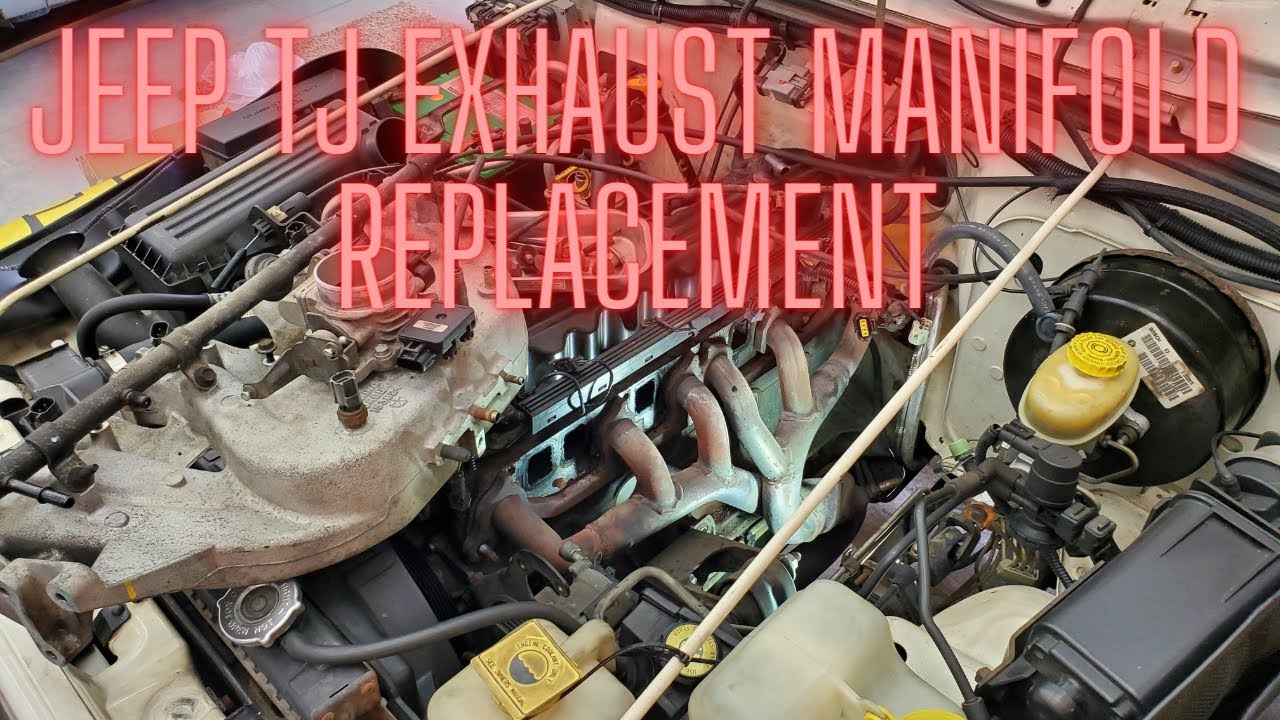jeep TJ Exhaust Manifold Replacement