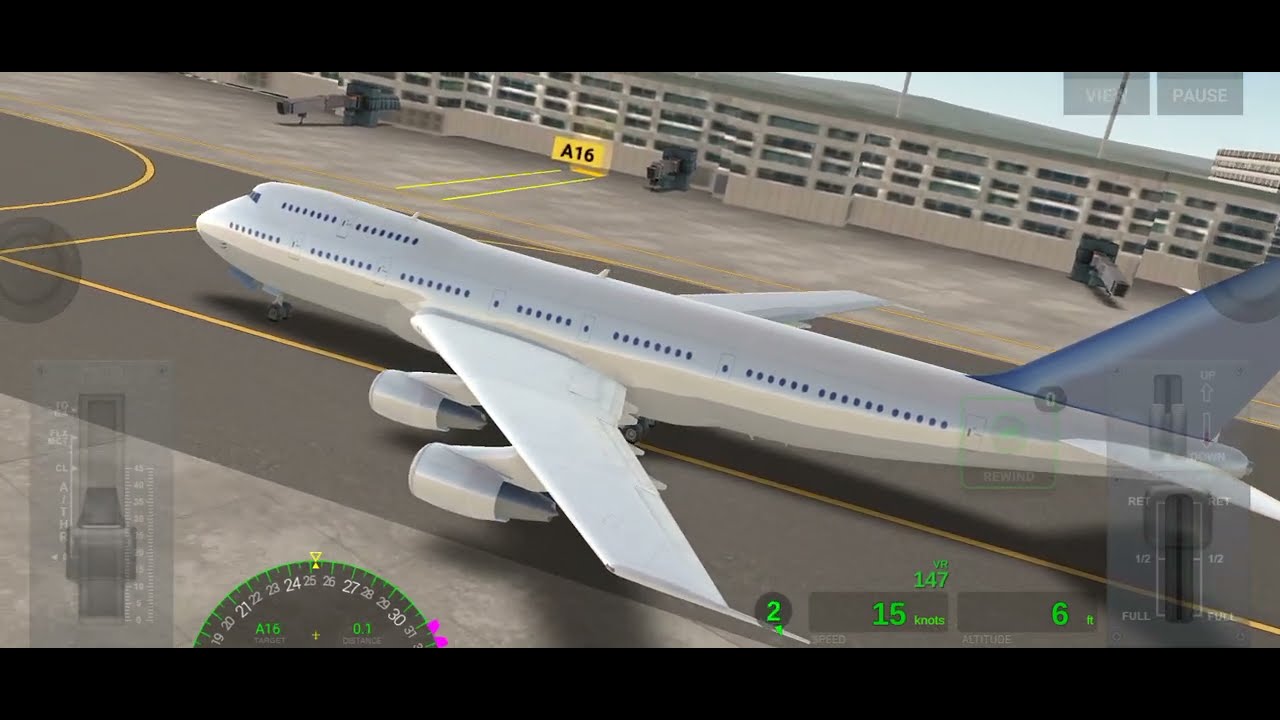 Boeing B747 "Johannesburg - Frankfurt" Airline Commander