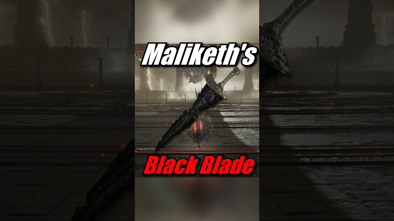 Elden Ring Weapons I Enjoyed: Maliketh&rsquo;s Black Blade