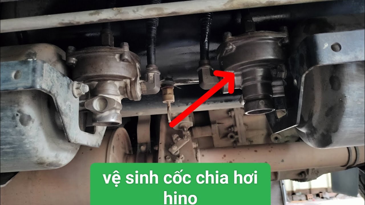 Cách vệ sinh cốc chia hơi thắng hino/garage nhựt tv