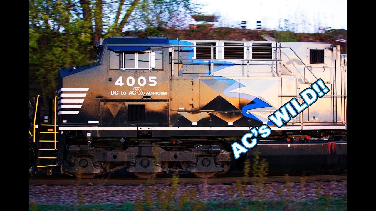 NS Dash-9s (1 of 14) The AWESOME AC44C6M!