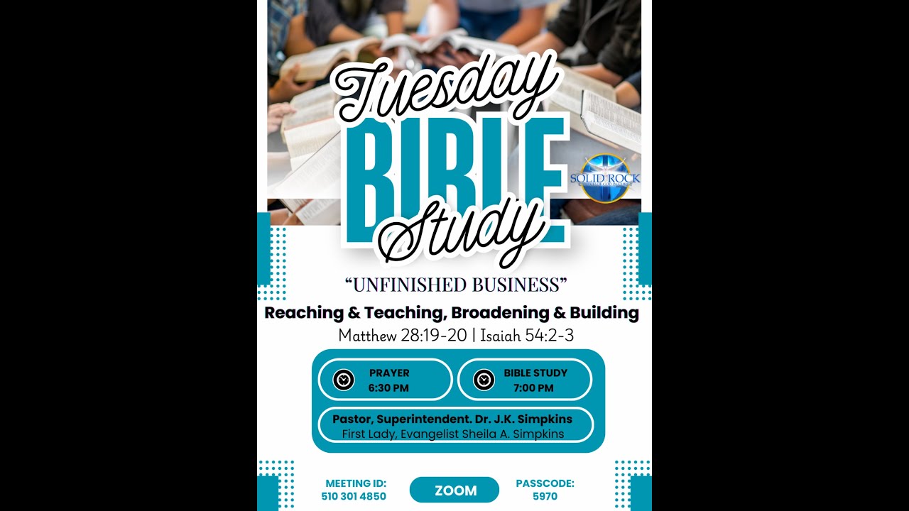 Bible Study 1 27 2026