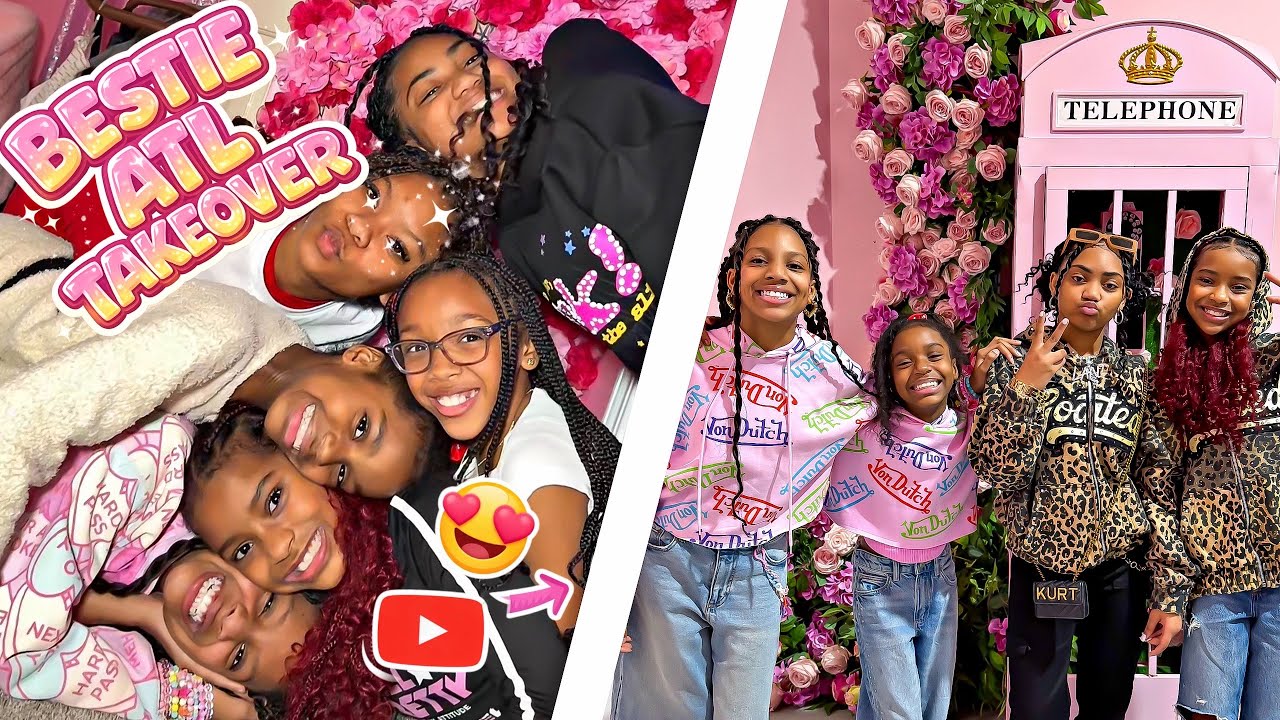 BEST FRIENDS ATL TAKEOVER - 48 Hours of Fun and Vibes 😍 VLOG