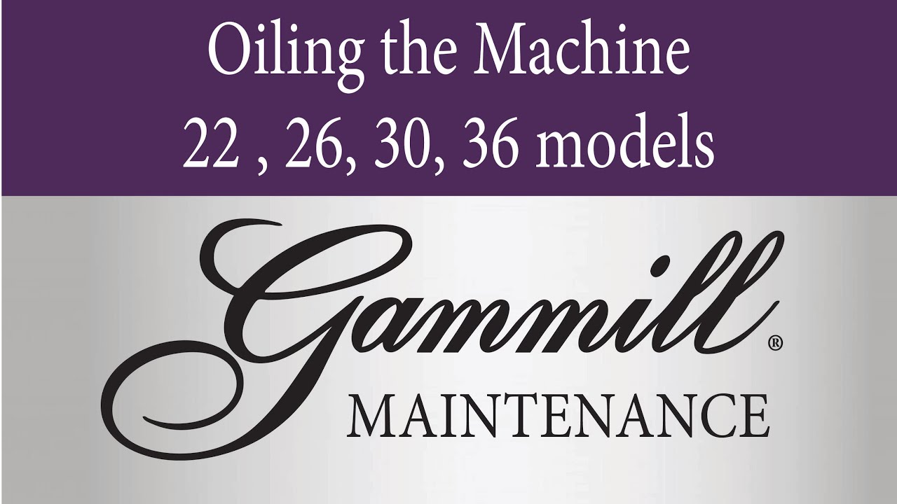 Oiling the machine 22, 26, 30, 36 Models