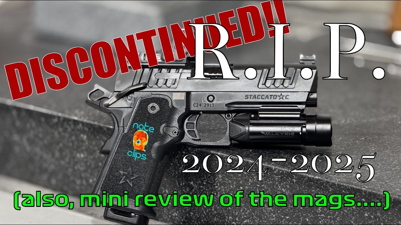 Staccato C wycofane z produkcji! Moja reakcja i mini recenzja magazynk&oacute;w V3 do Staccato C...