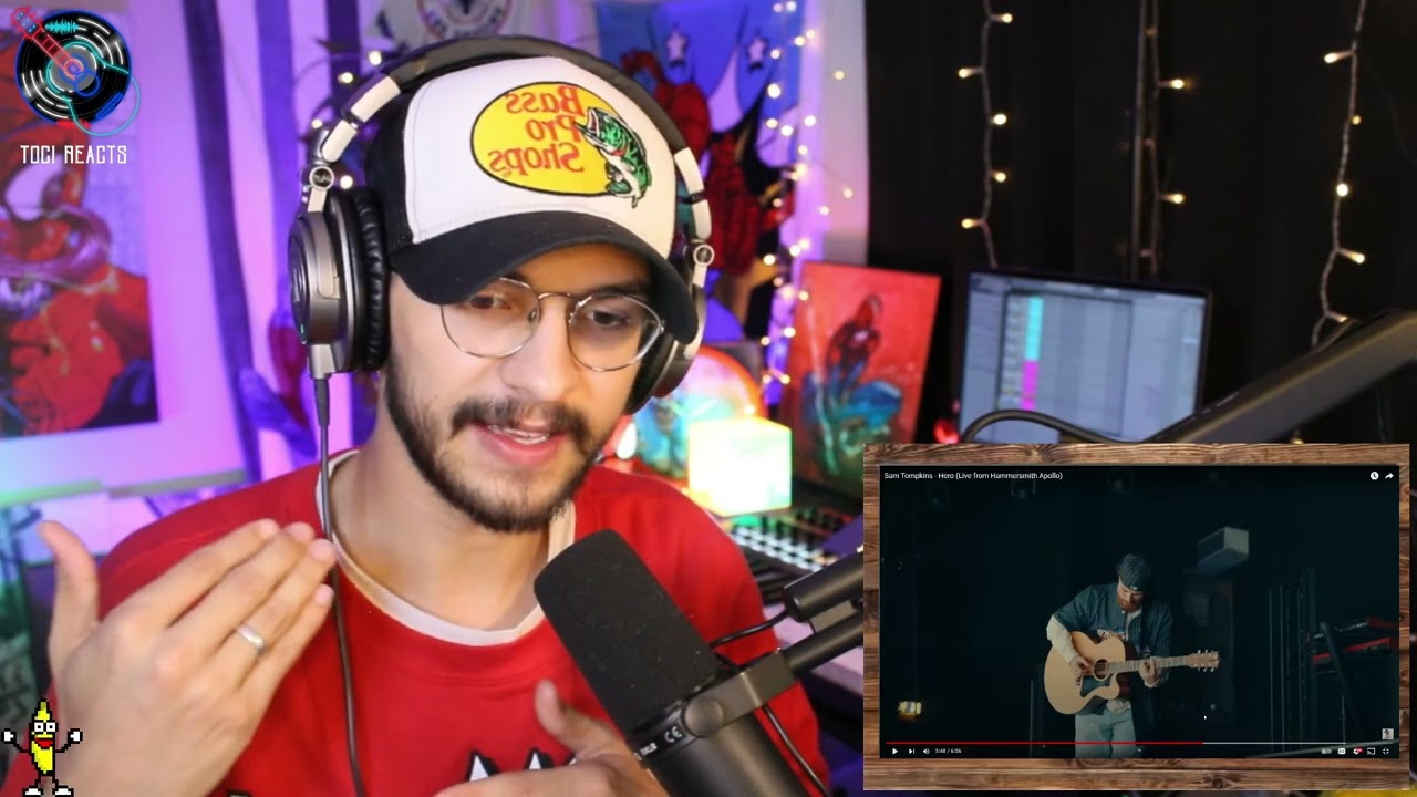 SO EMOTIONAL! Musician REACTS to Sam Tompkins - Hero (Live from Hammersmith Apollo)