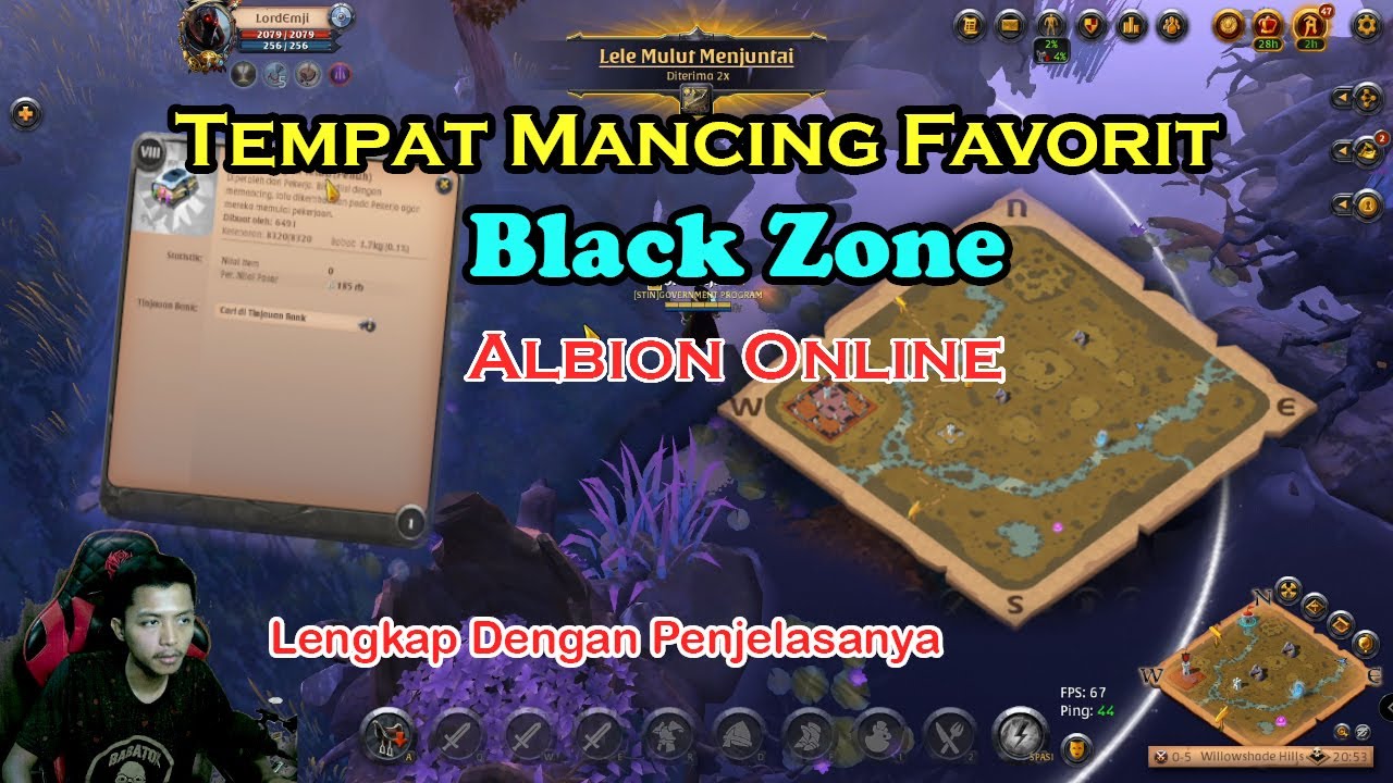 Tempat Mancing Favorit Black Zone albion Online