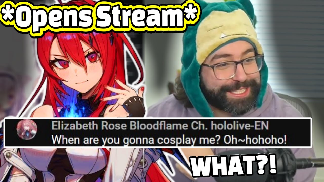 Elizabeth Suddenly Appears in Koefficient's Chat to Make a Cosplay Request