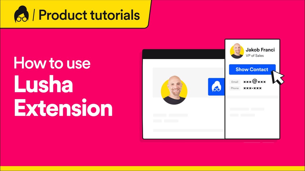How to Find Email & Phone Numbers from LinkedIn with Lusha Extension | Lusha