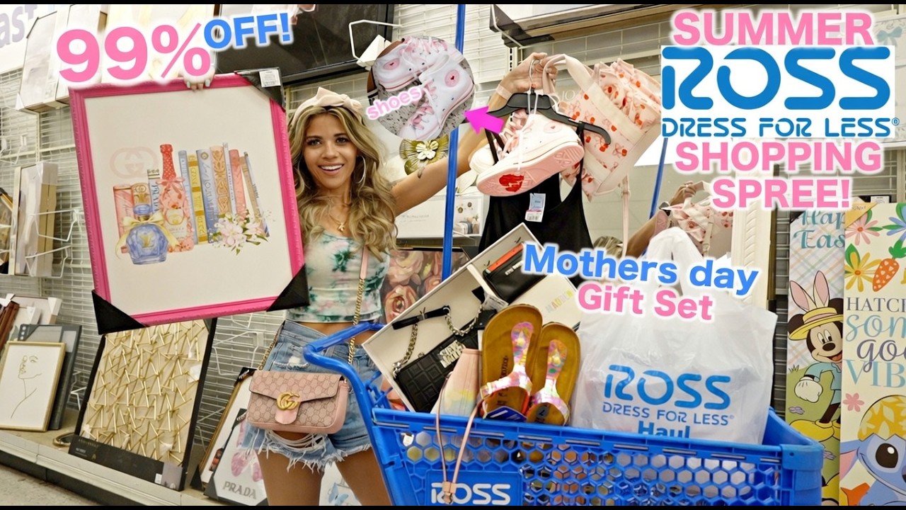 99% OFF Ross SUMMER SHOPPING SPREE! 😱 INSANE Full Cart Haul You Need to See 🛒