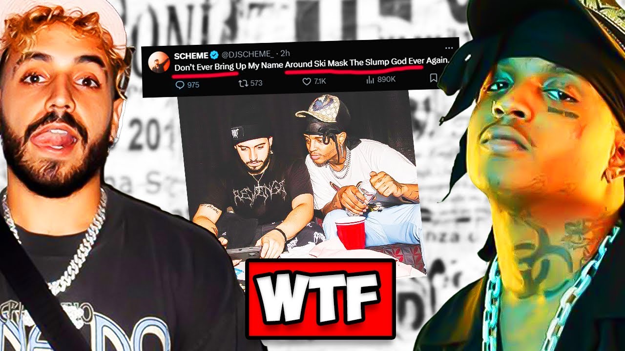 WHY Are Ski Mask the Slump God And DJ Scheme Beefing?