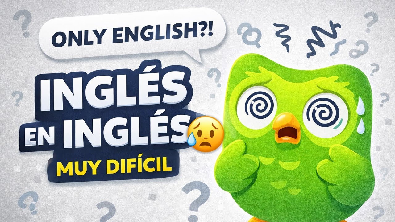 🔥 Aprender inglés EN inglés en Duolingo… ¿muy difícil? | Catosan