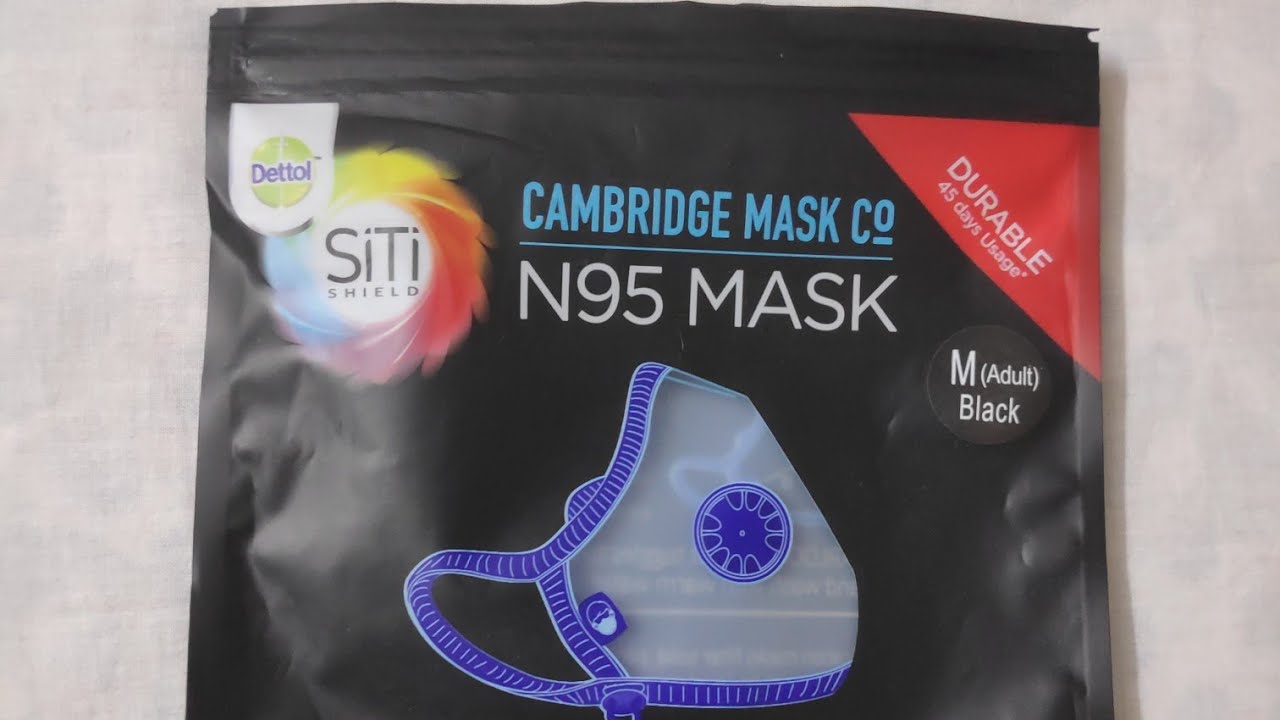 Dettol N95 Cambridge mask unboxing