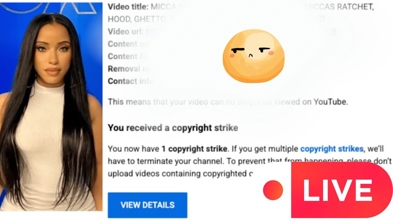 Is Micca Issuing Copyright Strikes?