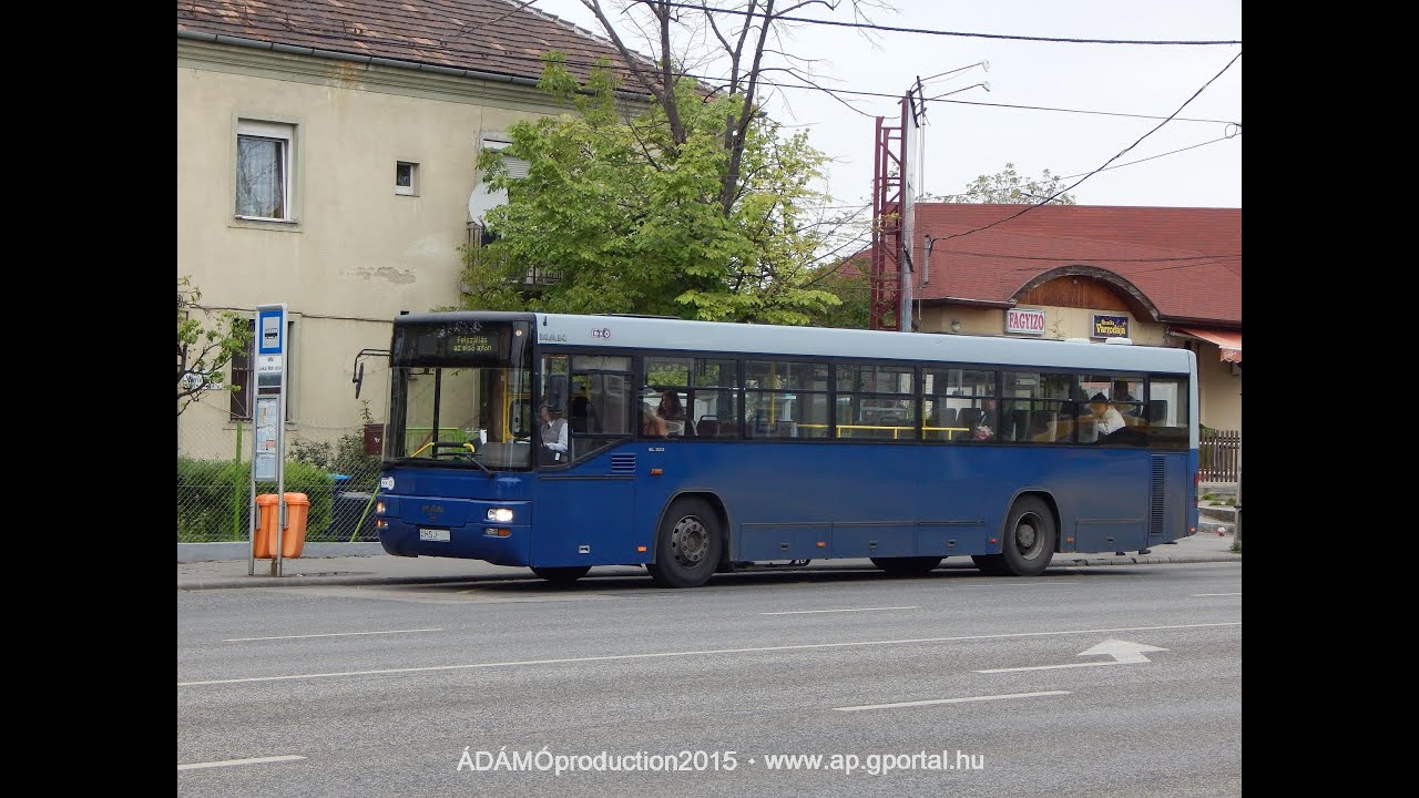 Utazás VT-ARRIVÁS MAN SL223-al 114-es vonalon (HSJ-459) HD