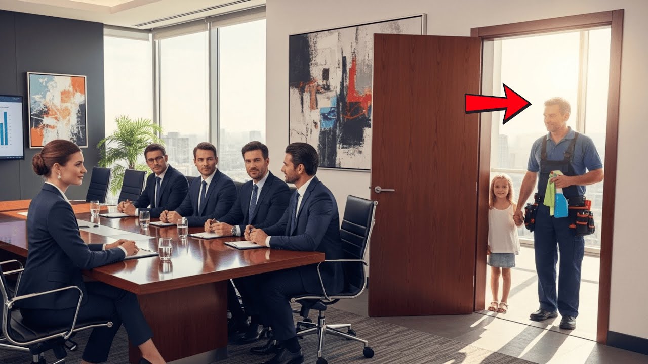 CEO I-A Cerut Fiicei Să Aleagă Un Tată Dintre 5 Bogați… Ea L-A Ales Pe Tatăl Singur Îngrijitor