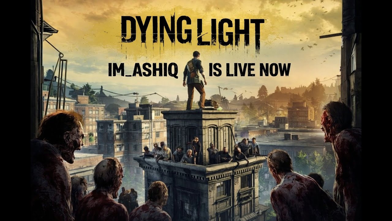 🧟‍♂️ Surviving the night in Dying Light! Parkour + Zombies LIVE (Portrait)