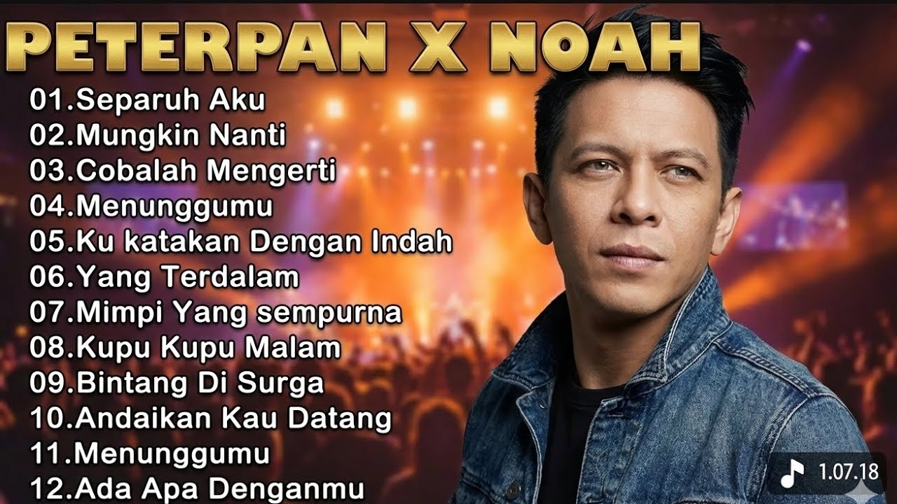 LAGU TERBAIK PETERPAN x NOAH FULL ALBUM .TANPA IKLAN.