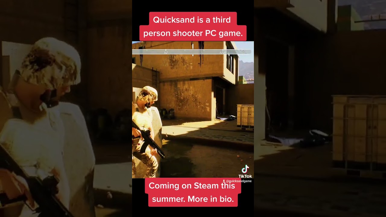 Quicksand is a third person shooter PC game from The Pack Studios. 