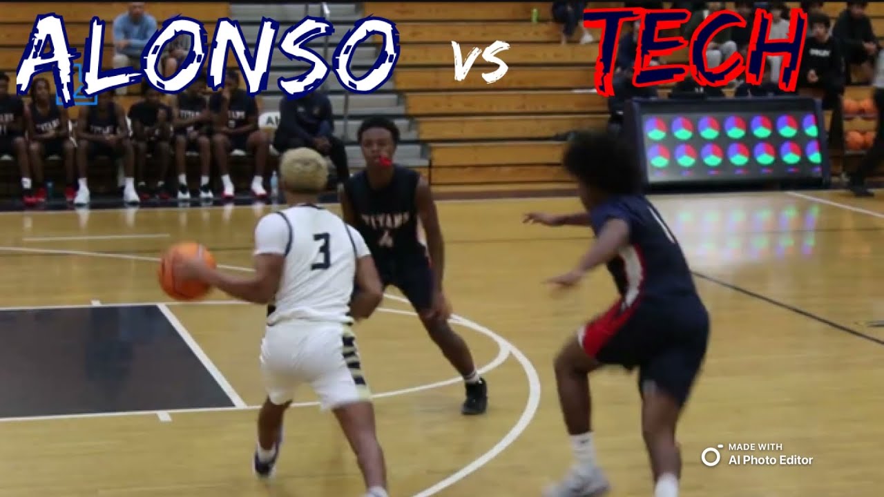 TECH VS ALONSO | 12/10/25 | HIGH SCHOOL BASKETBALL