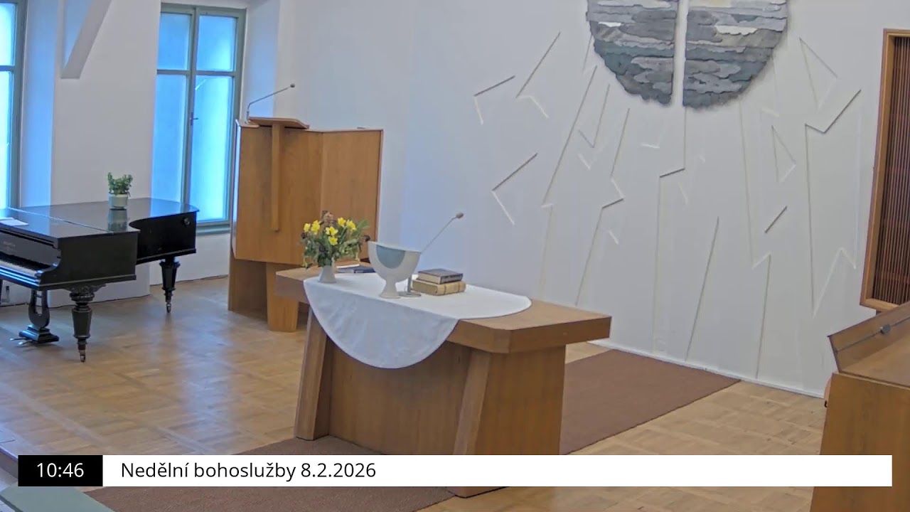 Nedělní bohoslužby 8.2.2026 - Poděbrady, evangelický kostel
