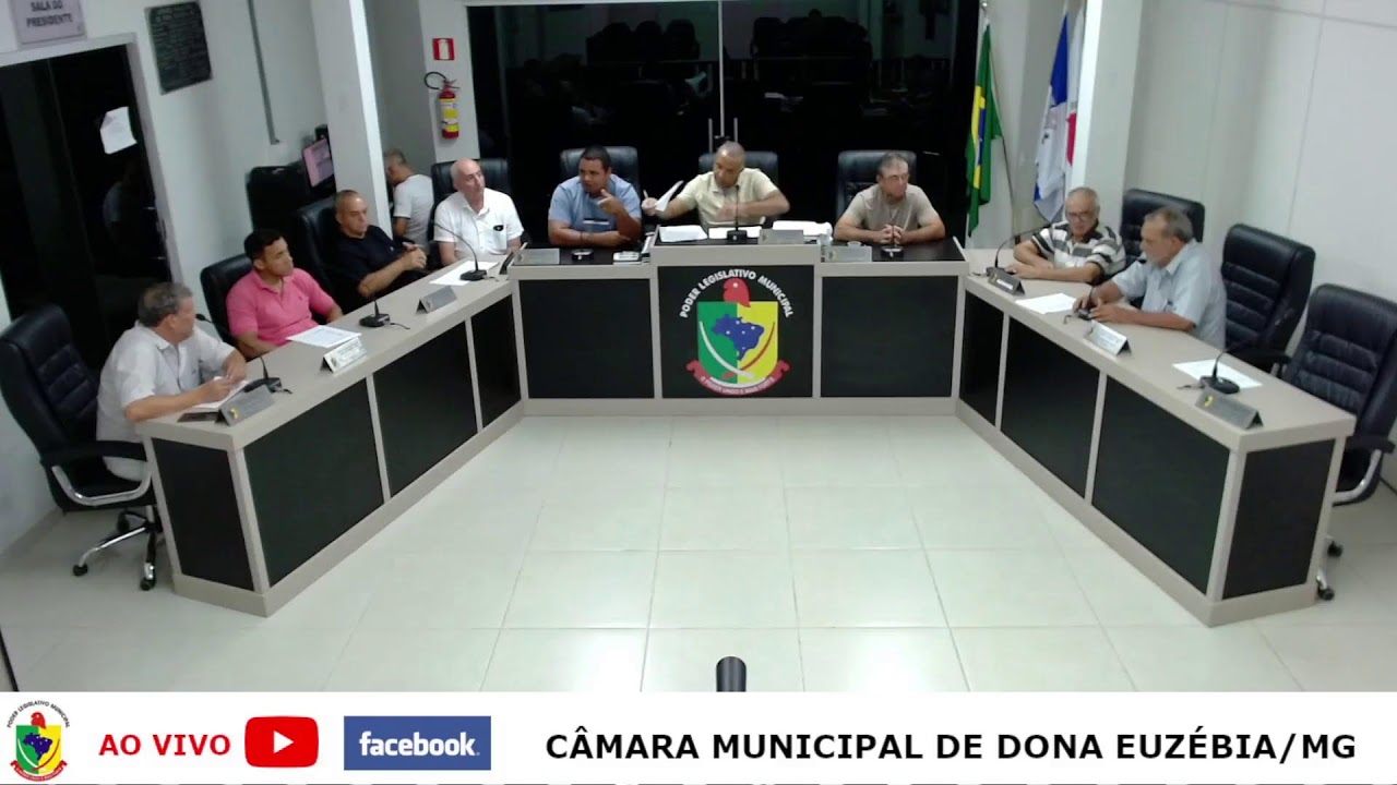 Reunião Câmara Municipal de Dona Euzébia/MG - 18/12/2025