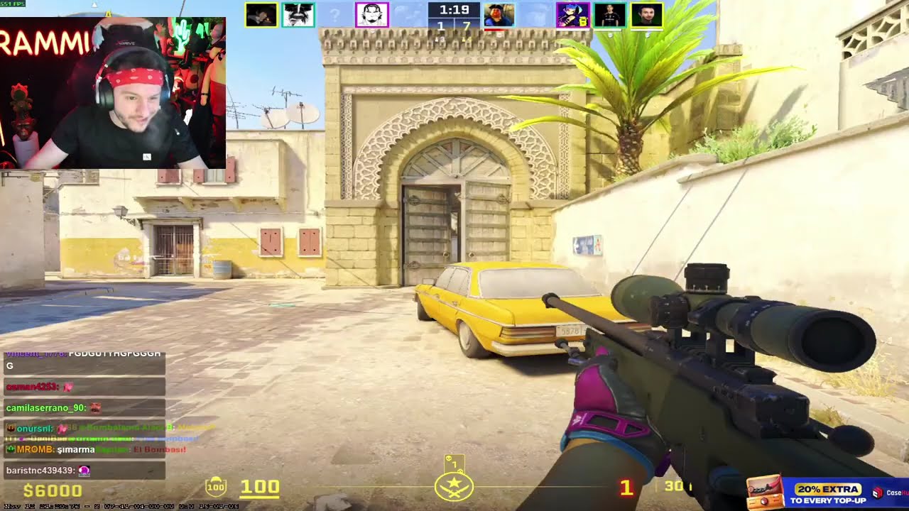 Rammus53 'Counter Strike 2' Oynuyor II Global Dust2 Oyuncusu Olan Rammus'un Oyun Sonu Skoru Ne Oldu?