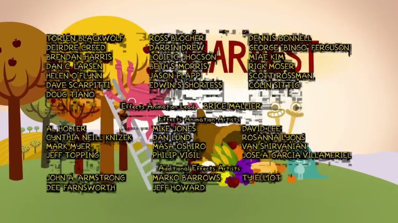 The Simpsons Movie Endless Alphabet End Credits (2007-2013)