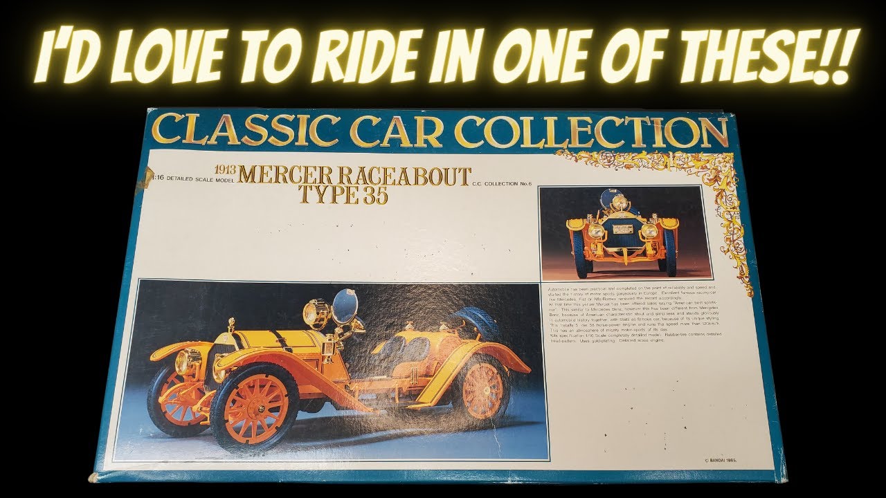 1/16 Scale Bandai Mercer Raceabout Type 35. I can't wait to build this kit!!