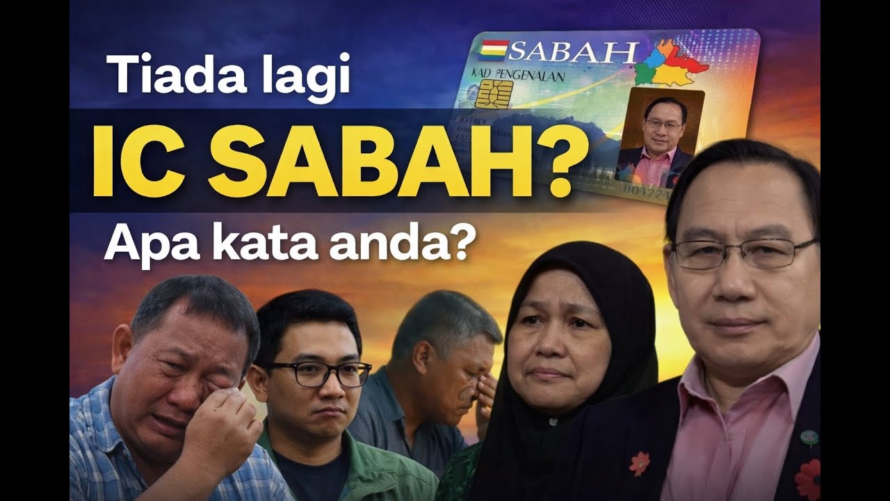 SABAH Tiada Kuasa Keluarkan IC SABAH?.sebabnya?