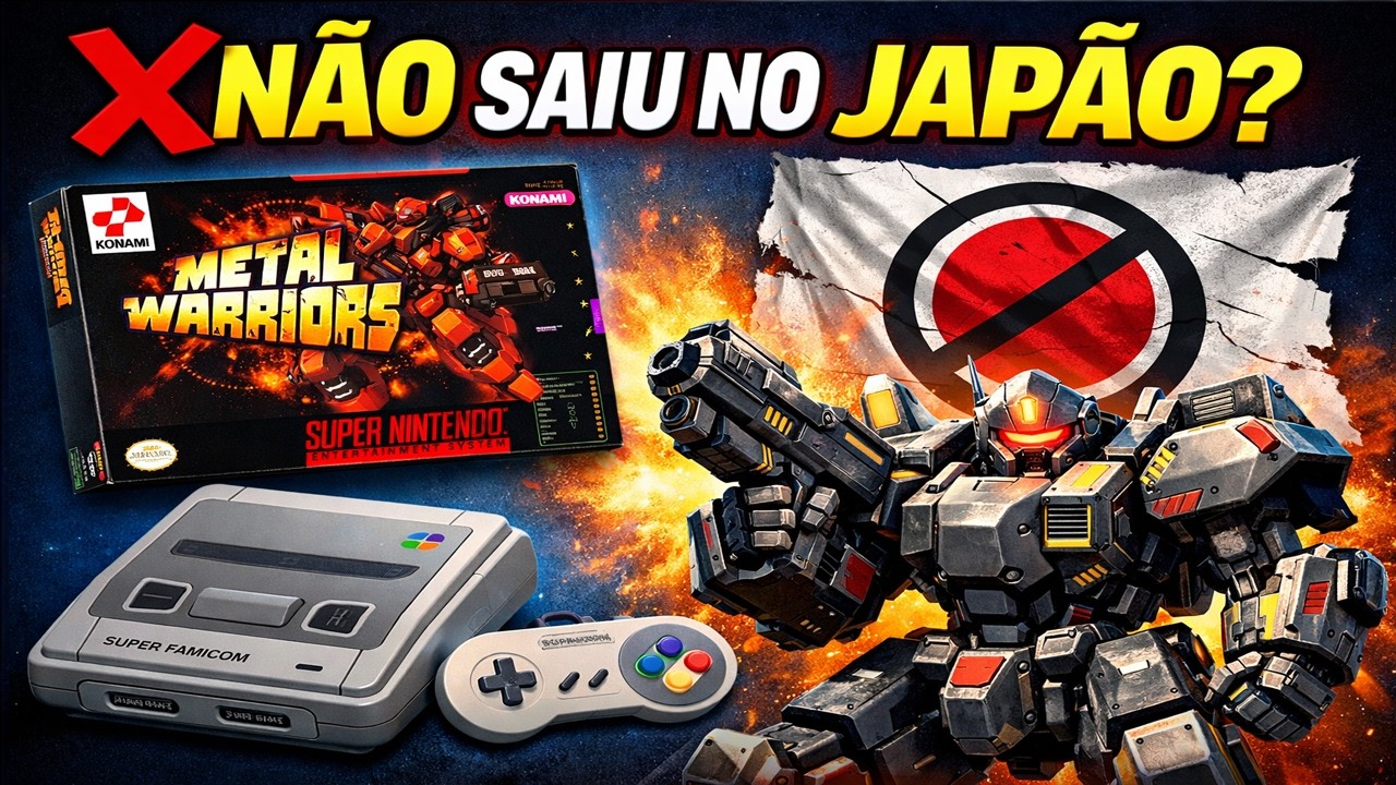 O Japão REJEITOU Metal Warriors?