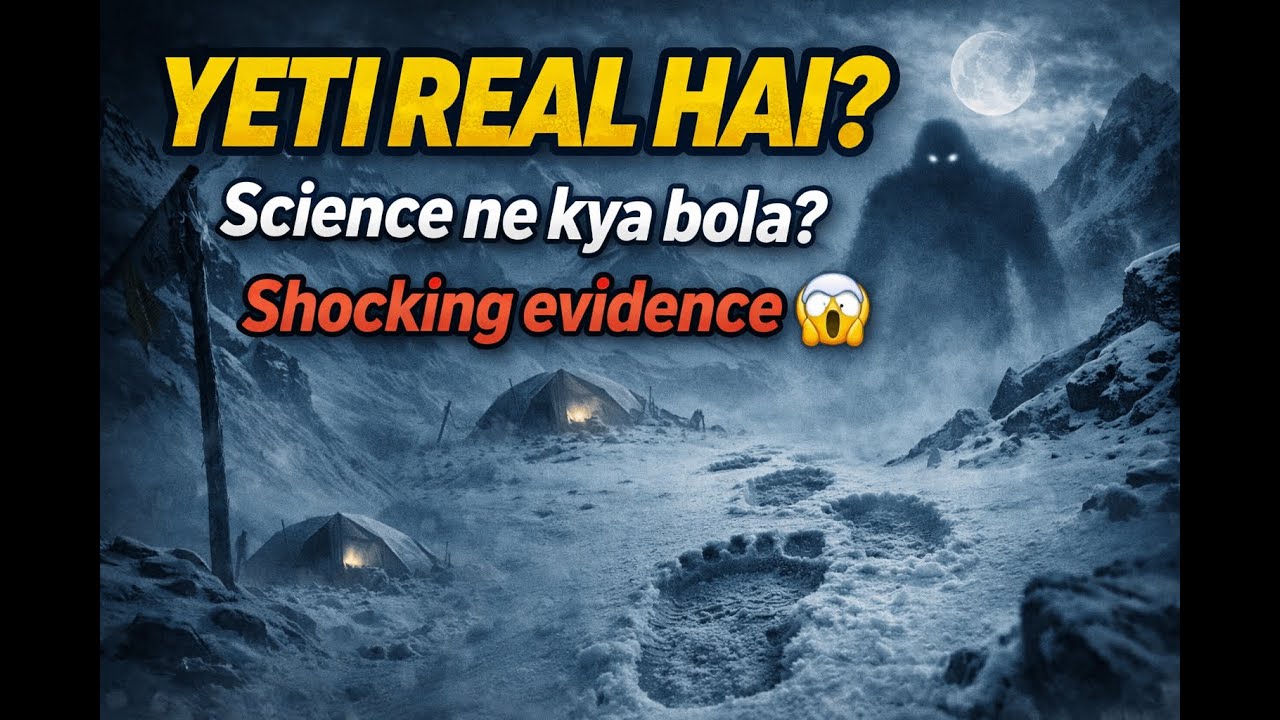 Yeti Mystery Finally Solved? 😱 | Yeti सच में होता है या सिर्फ मिथक? | Science Evidence Explained