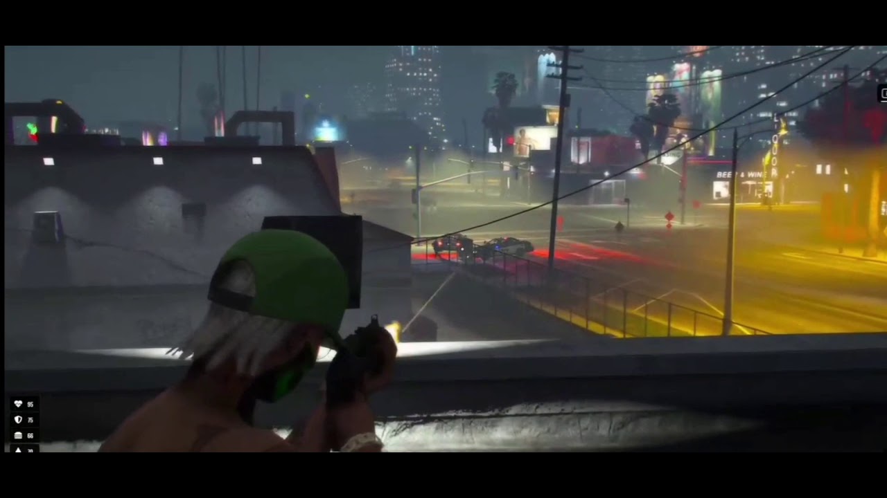 VERDES VS LSPD Y LSSD TIROTEO// INFAMESRP