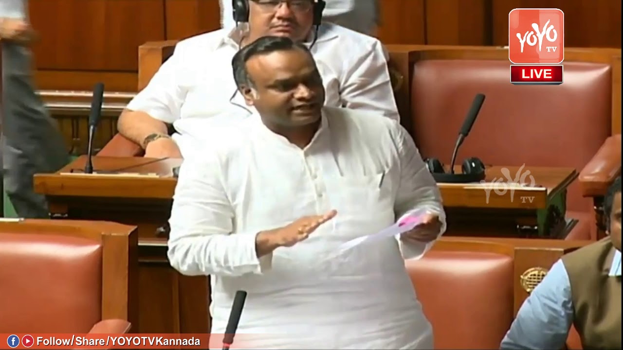 Priyank Kharge Superb Speech in Karnataka Assembly 2019 | HD Kumaraswamy Floor Test |YOYO TV Kannada