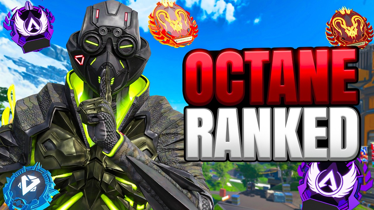 High Level Octane Ranked Gameplay - Apex Legends (No Commentary)