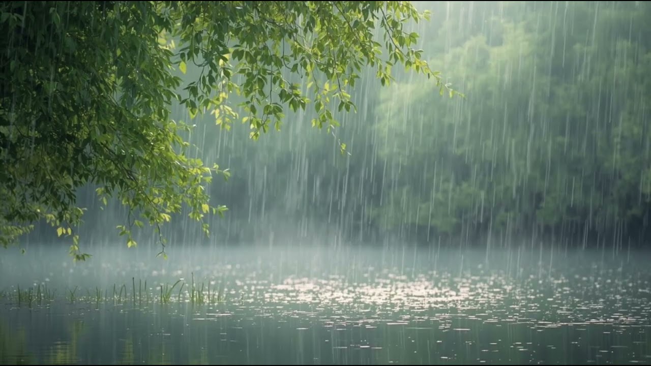 🌧️🌿 Rain and Thunder Sounds for Relax, Meditate and Focus | No Music, No Commentary