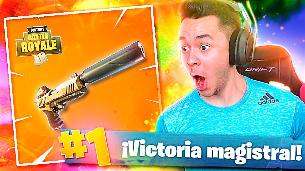 ¡NUEVA PISTOLA SILENCIADA en Fortnite! - TheGrefg