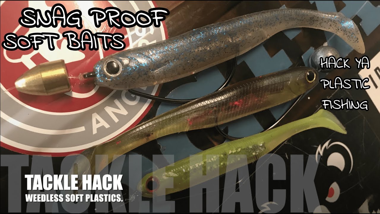 TACKLE HACK | Weedless Rigged Soft Plastics.