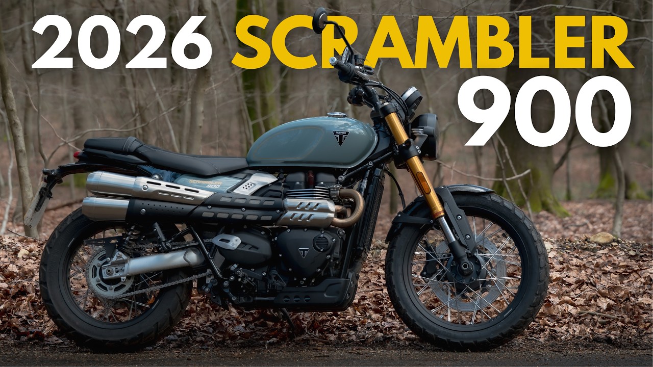 Обзор мотоцикла Triumph Scrambler 900 2026 года | Лучший мотоцикл для того, чтобы заблудиться?