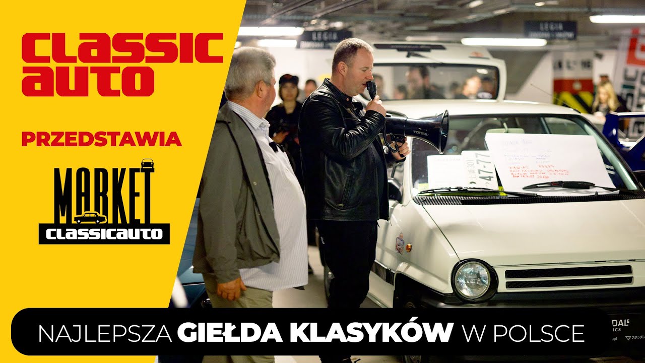 Classicauto Market, czyli nowe wydanie klasycznej giełdy w centrum Warszawy! (PL 4K) | Classicauto