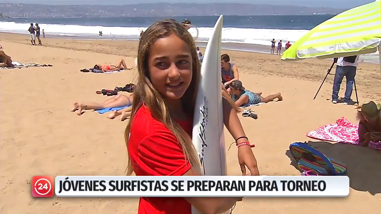 Turistas llegan a disfrutar de las actividades de Reñaca | 24 Horas TVN Chile